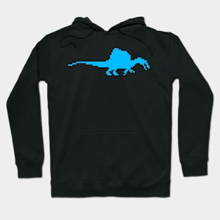 8-bit spinosaurus baby blue Hoodie